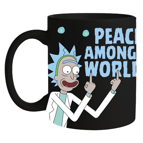 Rick and Morty Peace Among Worlds Coffee Mug